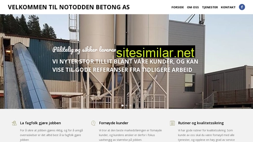 notoddenbetong.no alternative sites