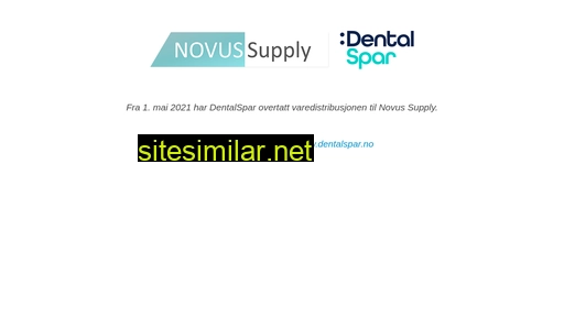 Novus-supply similar sites