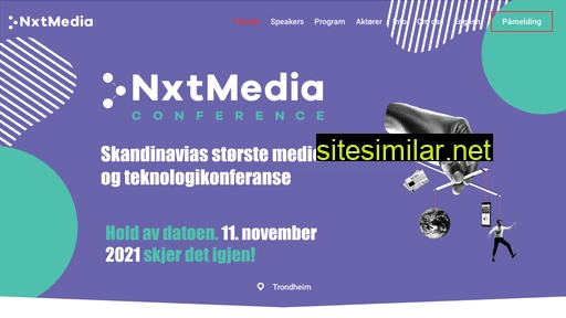 nxtmediaconference.no alternative sites