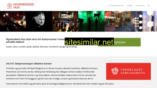 nynorskenshus.no alternative sites