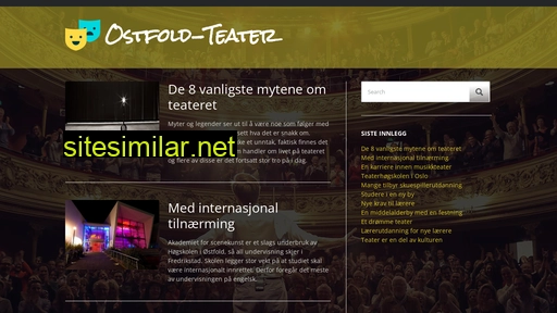 ostfold-teater.no alternative sites