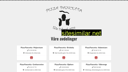 pancetta.no alternative sites