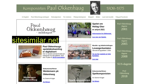 Paul-okkenhaug similar sites