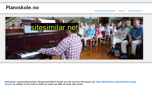pianoskole.no alternative sites