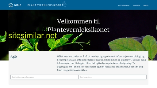 plantevernleksikonet.no alternative sites
