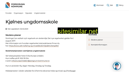 porsgrunn.kommune.no alternative sites