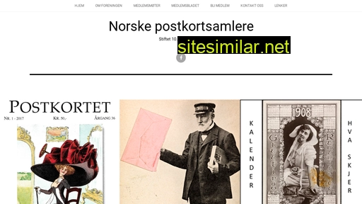 postkortklubben.no alternative sites
