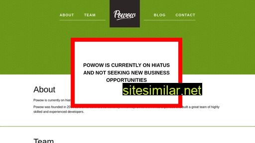 powow.no alternative sites