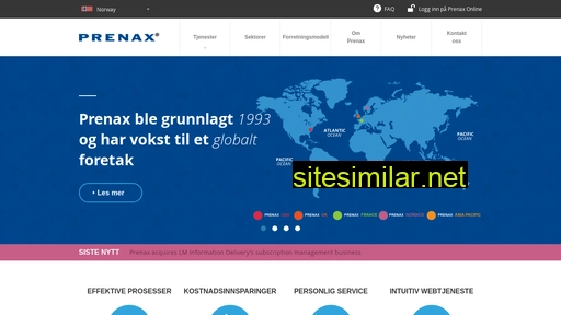 prenax.no alternative sites