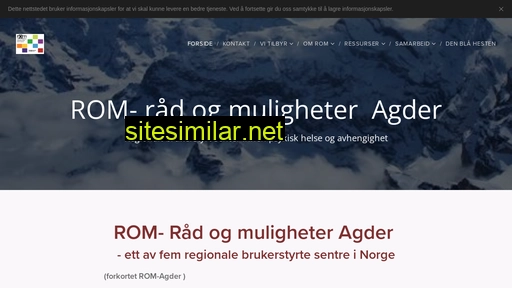 rom-agder.no alternative sites