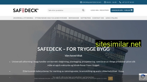 safedeck.no alternative sites