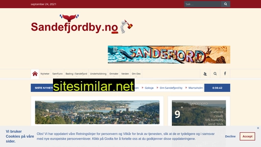 sandefjordby.no alternative sites