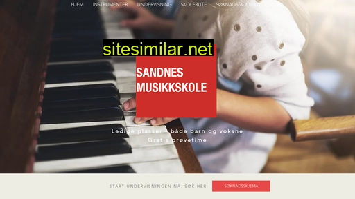 sandnesmusikkskole.no alternative sites