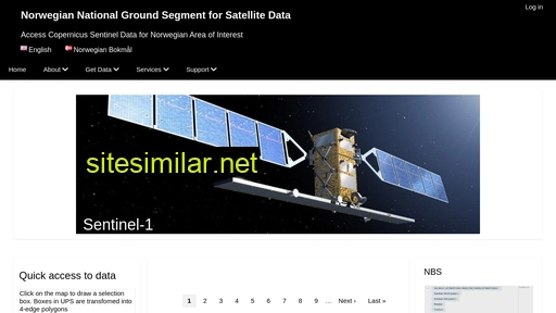 Satellittdata similar sites