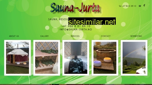 Sauna-jurta similar sites