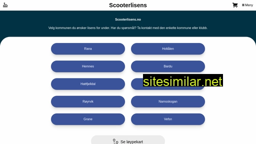 Scooterlisens similar sites