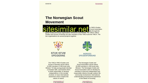 scout.no alternative sites