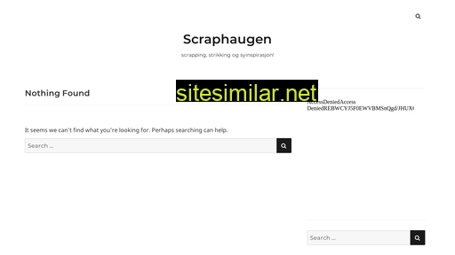 scraphaugen.no alternative sites