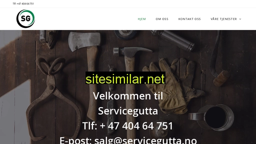 servicegutta.no alternative sites