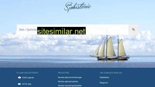 sjohistorie.no alternative sites