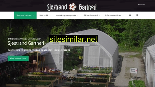 sjostrand-gartneri.no alternative sites