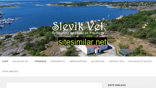 slevikvel.no alternative sites