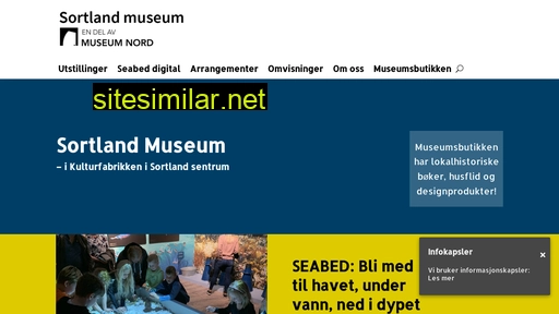 sortlandmuseum.no alternative sites