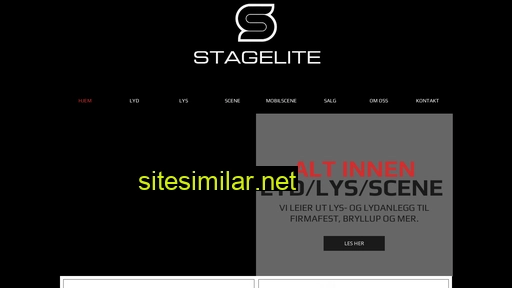 stagelite.no alternative sites