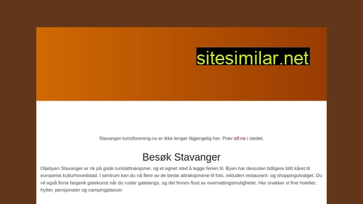 stavanger-turistforening.no alternative sites