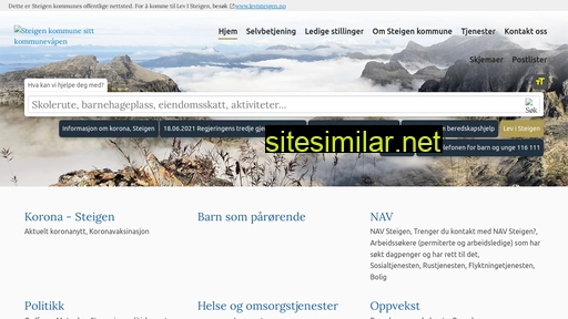 steigen.kommune.no alternative sites