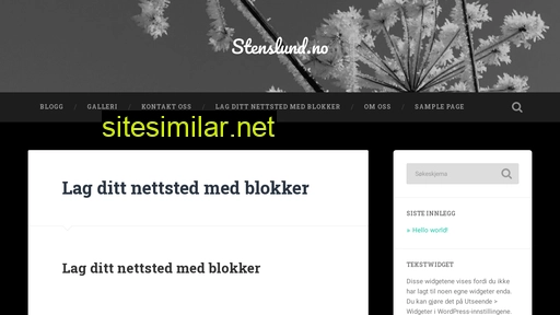 stenslund.no alternative sites
