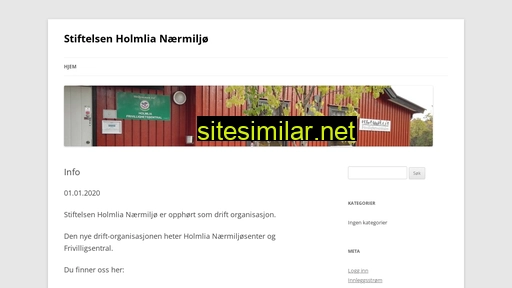 stiftelsenholmlia.no alternative sites