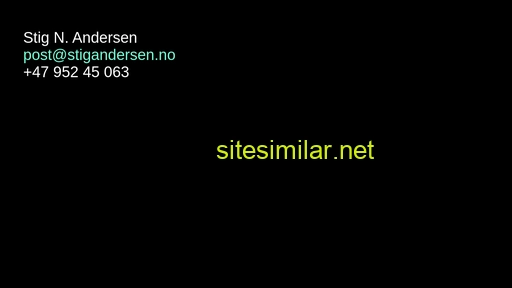stigandersen.no alternative sites