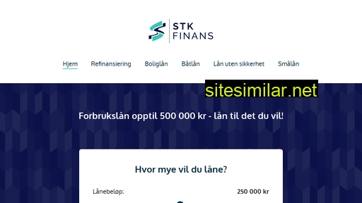 stkfinans.no alternative sites