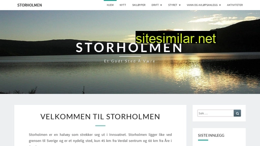 storholmendrift.no alternative sites