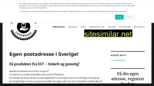 Sverigelevererar similar sites
