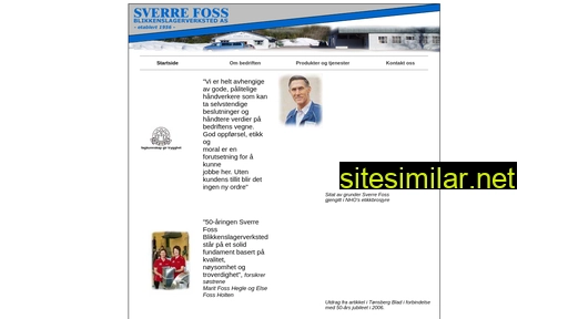 Sverrefoss similar sites
