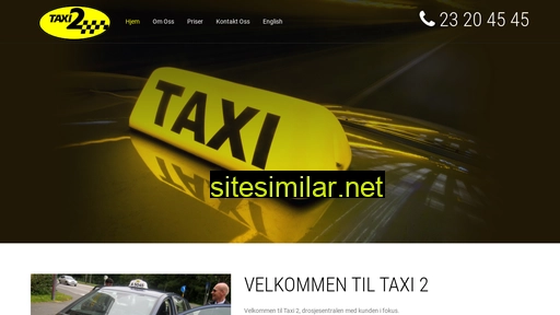 taxi2.no alternative sites