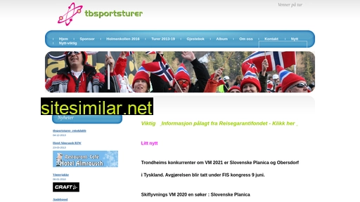 tbsportsturer.no alternative sites
