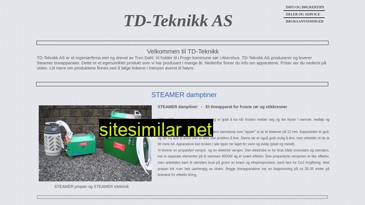 td-teknikk.no alternative sites