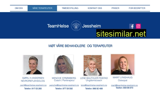 teamhelse-jessheim.no alternative sites