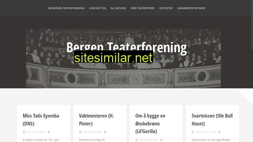 teaterforeningen.no alternative sites