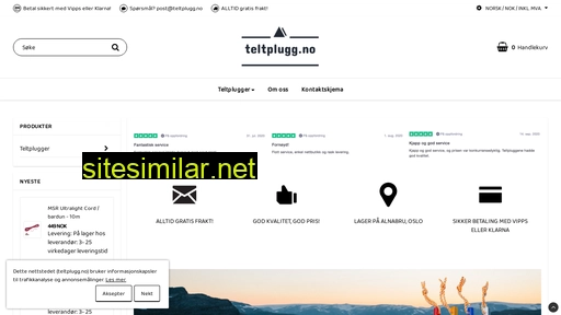 teltplugg.no alternative sites