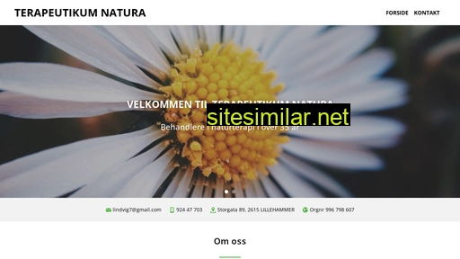terapeutikum-natura.no alternative sites