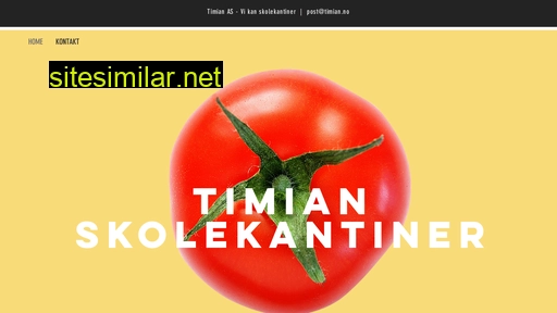 timian.no alternative sites