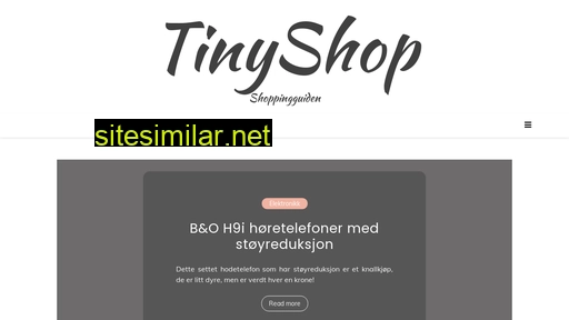 tinyshop.no alternative sites