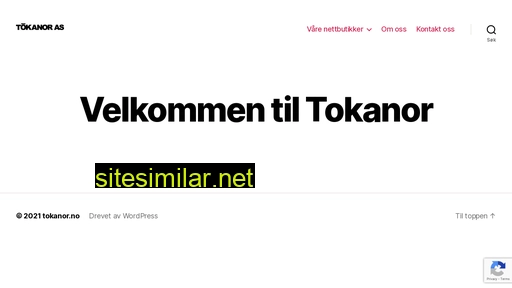 tokanor.no alternative sites