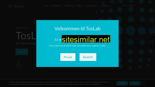 toslab.no alternative sites