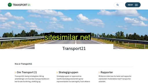transport21.no alternative sites