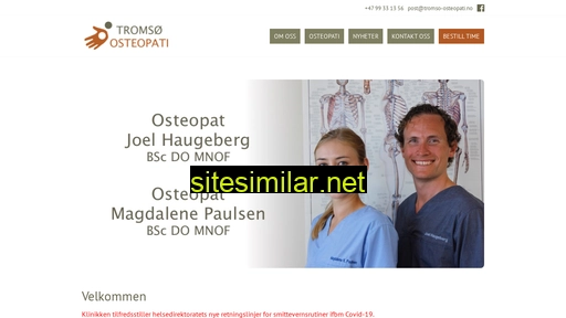 Tromso-osteopati similar sites